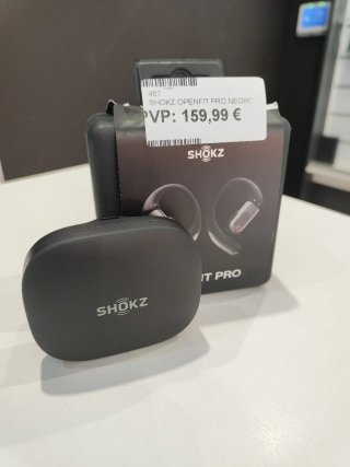 Auriculares Shokz OpenFit Pro Negros Seminuevos