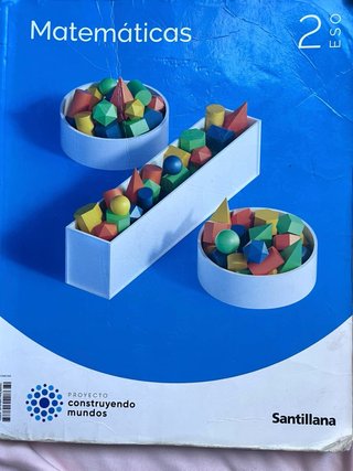Libro matemáticas segundo ESO