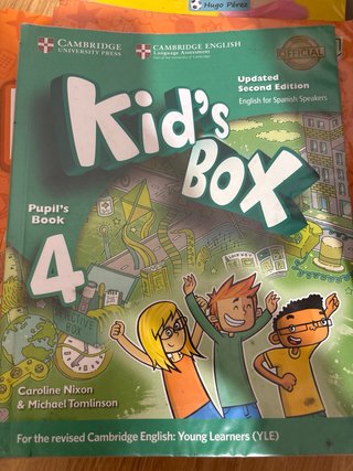 Libro de ingles kids box new generation 4