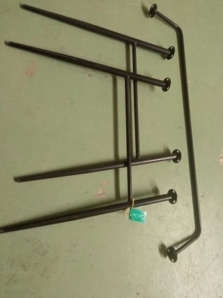 Mesa de Comedor de Cristal Efecto Mármol Negro