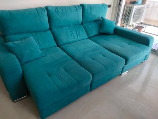 Sofá Chaise Longue Convertible en Cama