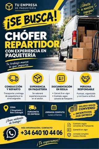 Transporte de paqueteria