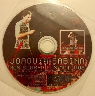 CD Promo Joaquín Sabina - Nos Sobran Los Motivos