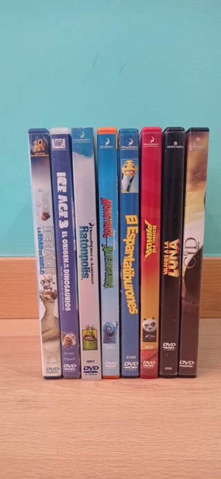 Lote 4 DVD Animación