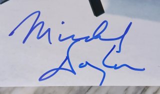 Foto autógrafo Michael Douglas (Beckett Witnessed)