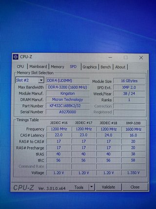 MEMORIA RAM DDR4 KINGSTON FURY 32 GB 3200 MHz