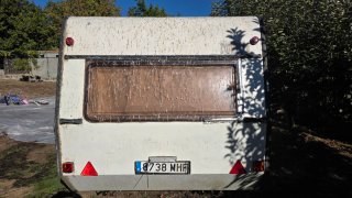 Caravana con avance