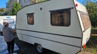 Caravana con avance