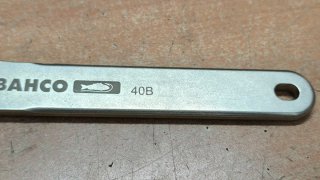 Llave gancho Bahco 95-155 mm articulada
