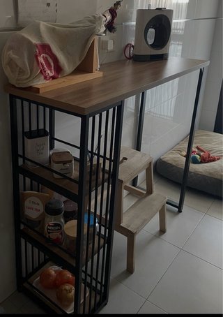 Mesa de Cocina Estilo Industrial