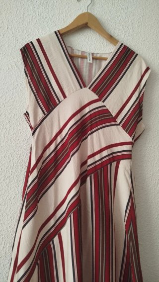 Vestido Veraniego Talla Única Rayas