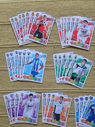 Lote de 104 Cromos ADRENALYN. Liga 2010/2011