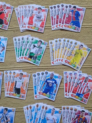 Lote de 104 Cromos ADRENALYN. Liga 2010/2011