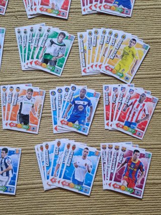 Lote de 104 Cromos ADRENALYN. Liga 2010/2011