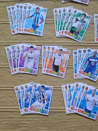 Lote de 104 Cromos ADRENALYN. Liga 2010/2011
