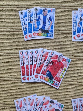 Lote de 104 Cromos ADRENALYN. Liga 2010/2011