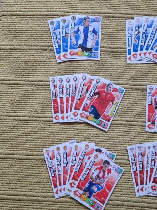 Lote de 104 Cromos ADRENALYN. Liga 2010/2011