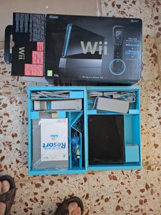 Nintendo Wii Sports Resort Pak Negro incompleto