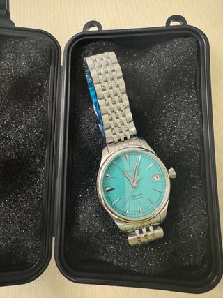 Reloj Seiko Presage 34mm Esfera Turquesa