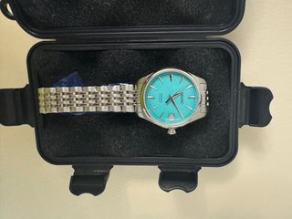 Reloj Seiko Presage 34mm Esfera Turquesa