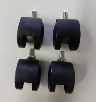 Conjunto de 4 Rodas para Móveis