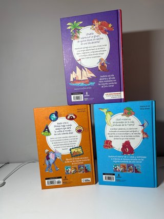 3 libros Julio Verne juvenil