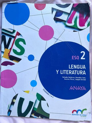 Libro lengua y literatura segundo ESO