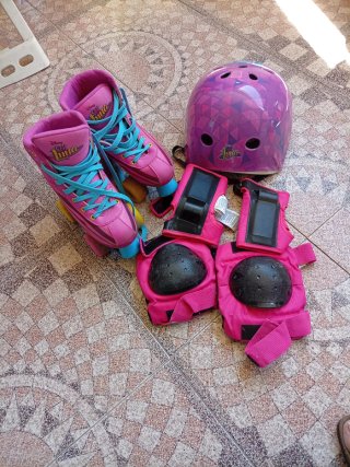 Set de Patines Soy Luna con Protecciones