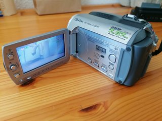 Videocámara JVC Everio GZ-MG135E 30GB negro/plata