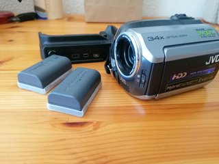 Videocámara JVC Everio GZ-MG135E 30GB negro/plata
