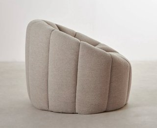 Sillón de Tela Beige