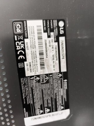 Tiras LED LG 75 pulgadas