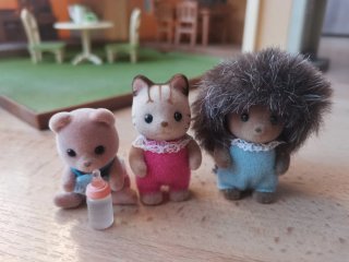 Casa Sylvanian Families Amueblada