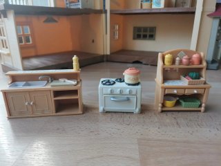 Casa Sylvanian Families Amueblada