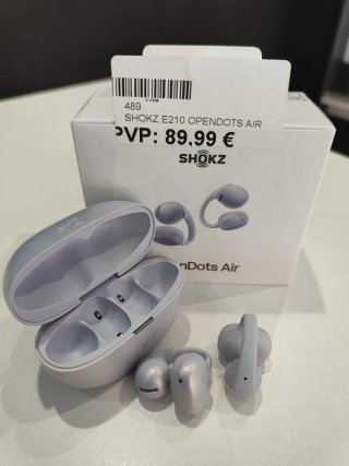 Auriculares Shokz OpenDots Air Morados