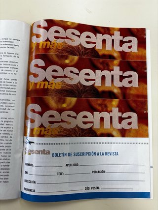 Revista Sesenta y Más nº 199, Noviembre 2001