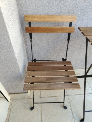 Set de 2 Sillas y Mesa Plegables Ikea