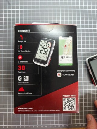 Ciclocomputador Sigma ROX 4.0