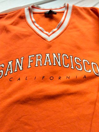 Jersey Pico San Francisco California Naranj