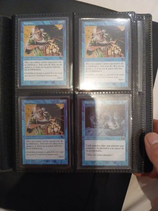 4 Cartas Magic: The Gathering - Jinete de los vien