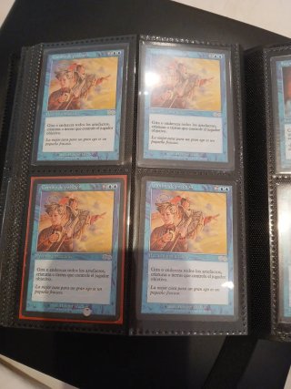 4 Cartas Magic: The Gathering - Jinete de los vien