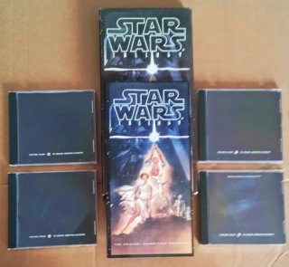 Star Wars Trilogy 4 CDs Banda Sonora 1993