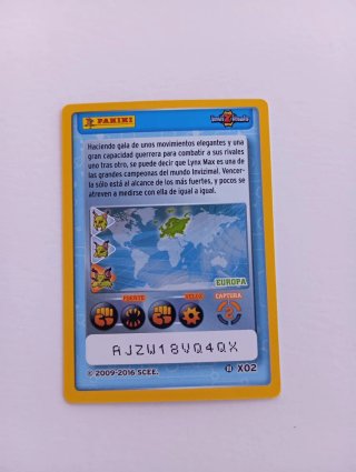 Carta LYNX Edición Limitada MAX ORO x02