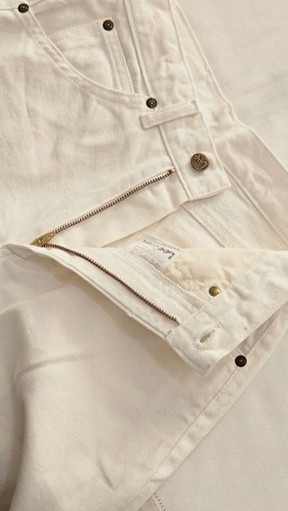 Pantalón Lee Blanco Vintage