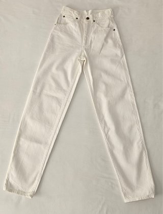 Pantalón Lee Blanco Vintage