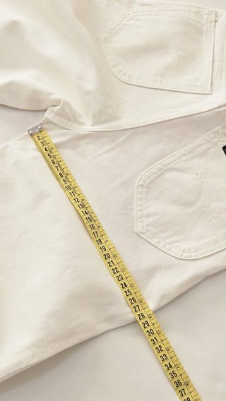 Pantalón Lee Blanco Vintage