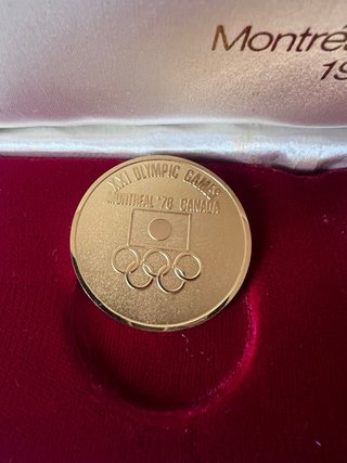 Medaglia Montreal Olympics 1976