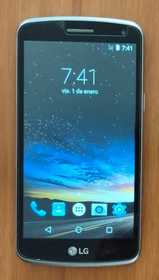 Móvil LG X220ds Negro/Plateado