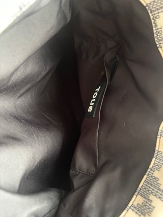 Mochila Tous Beige y Negra con Certificado