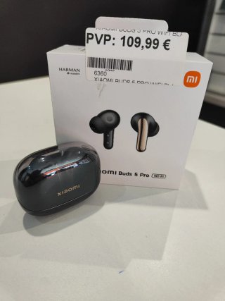 Xiaomi Buds 5 Pro Black Seminuevos